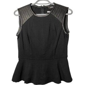 Cut25 by Yigal Azrouel Lambskin Sleeveless Top size 4